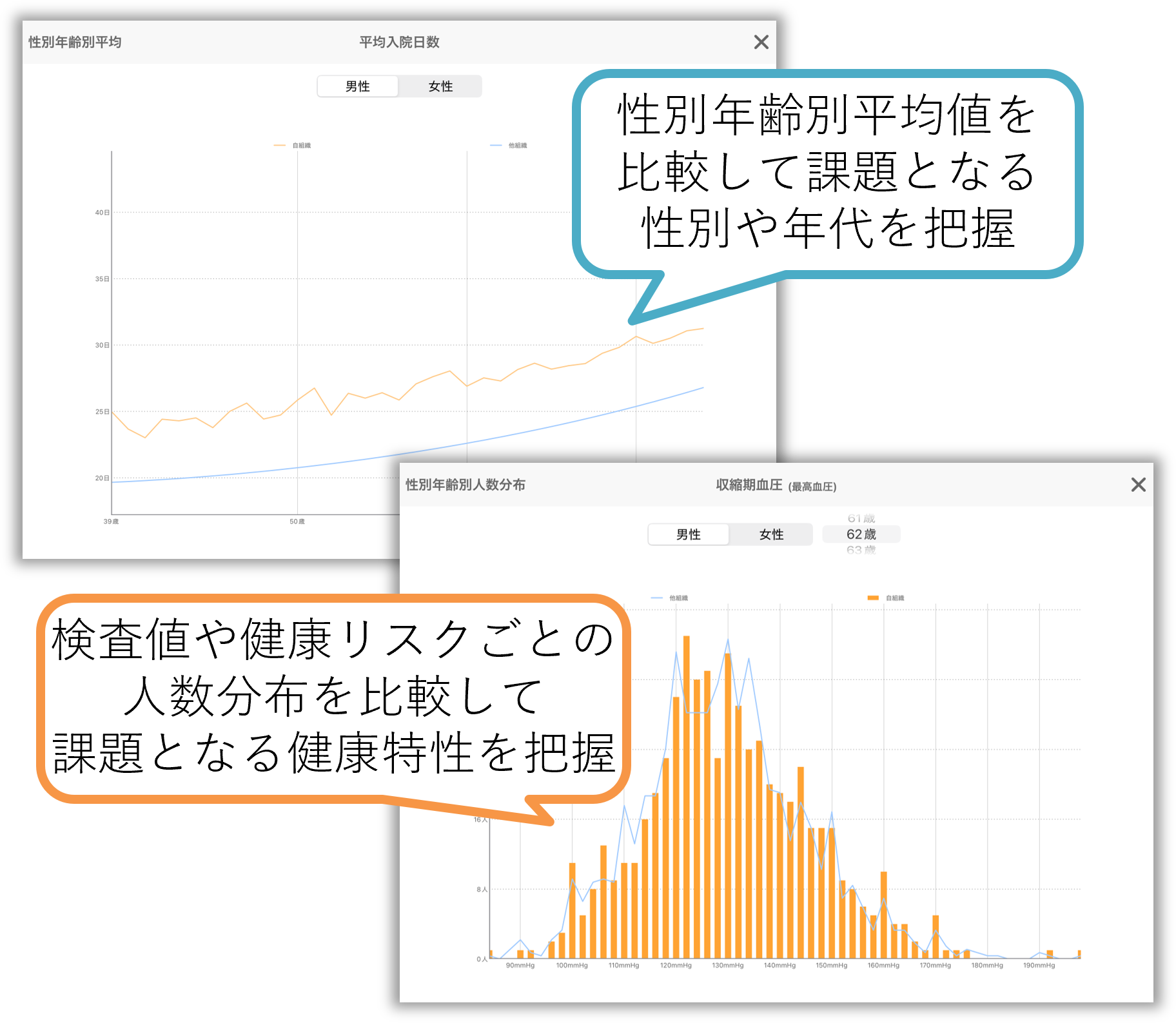 他組織と比較